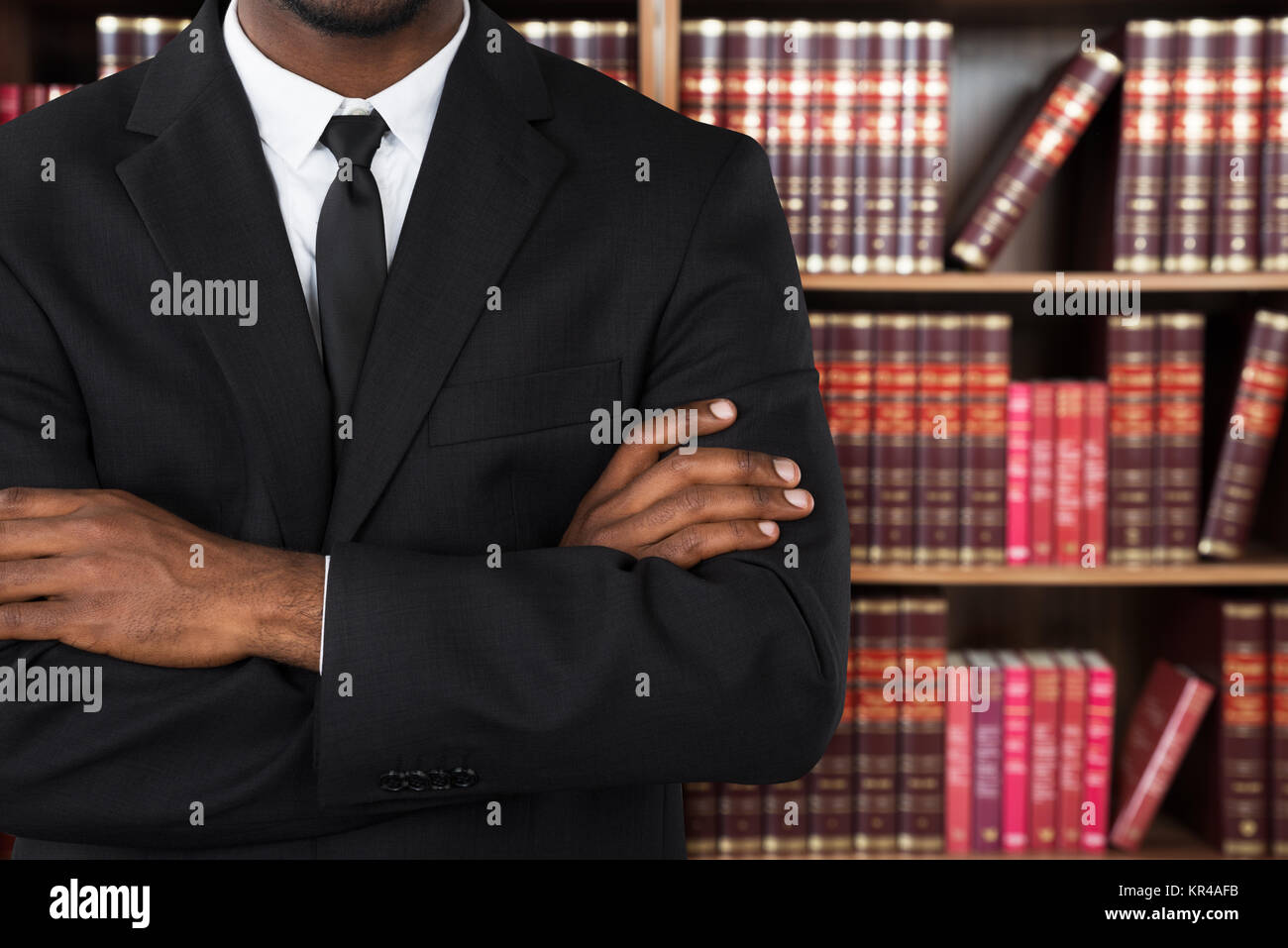 Close-up Of A Lawyer In Office Stock Photo