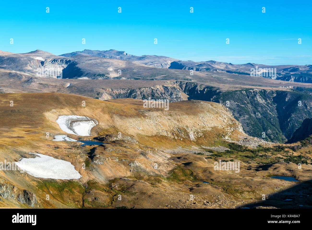 Beartooth Ridge Beartooth Mountains Landscape Stock Photo - Alamy