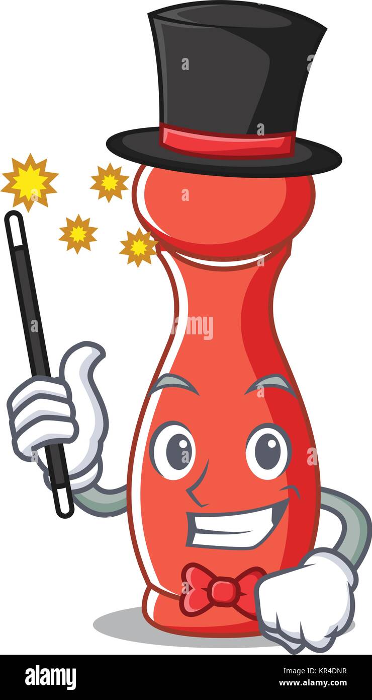 Magician pepper mill character cartoon Stock Vector Image & Art Alamy