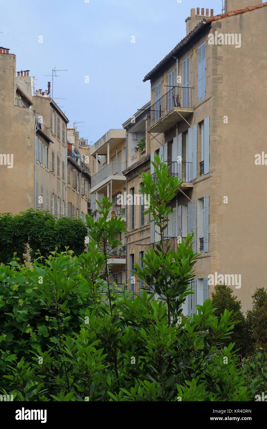 backyards Stock Photo