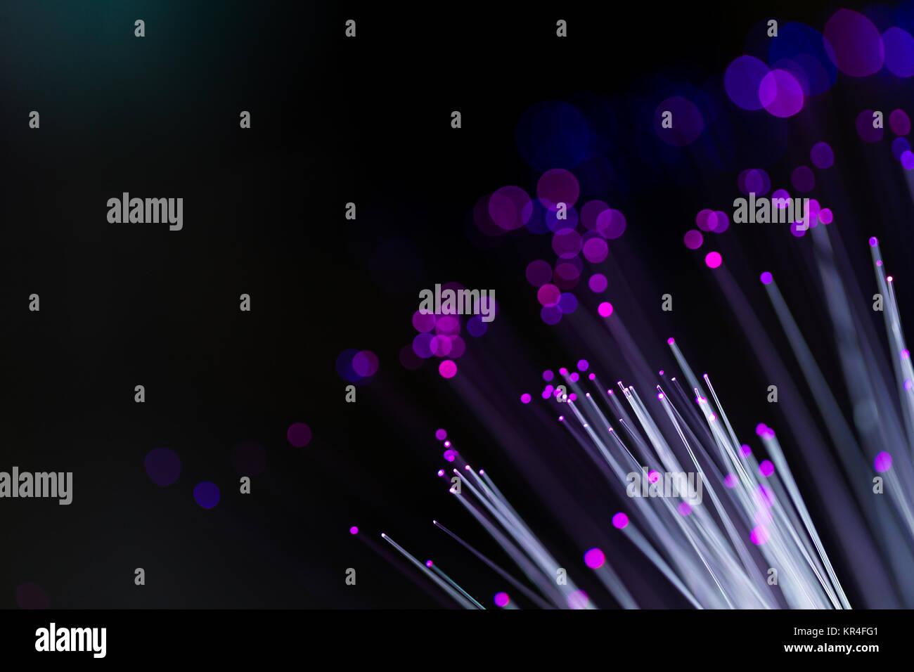 Fiber optic cable pink hi-res stock photography and images - Alamy