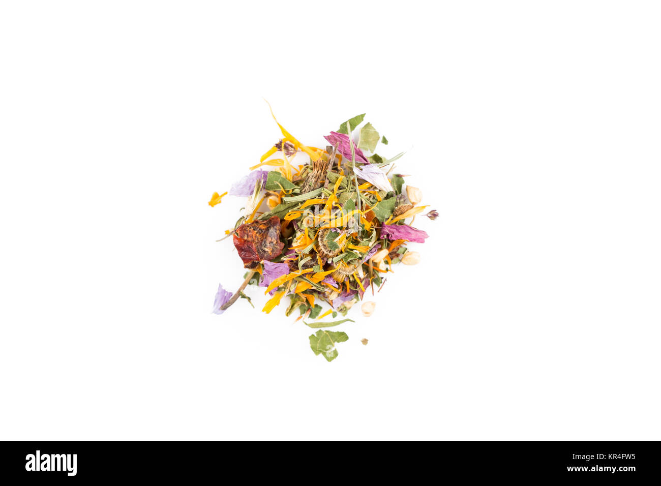 Dried herbal tea leaves Stock Photo Alamy