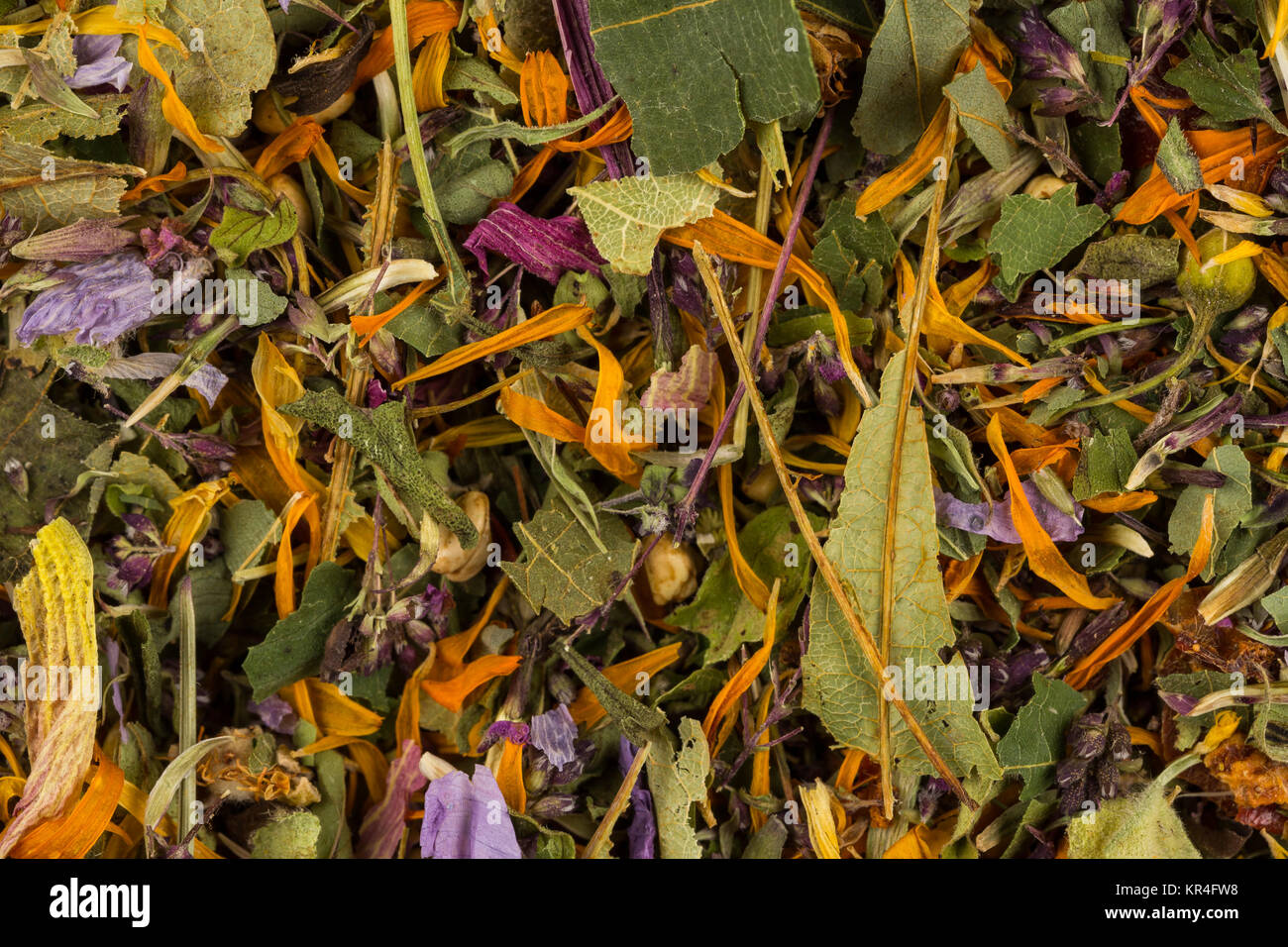 Dried herbal tea leaves Stock Photo Alamy