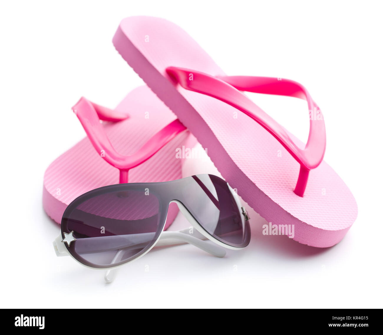 Flip flops and sunglasses Stock Photo - Alamy