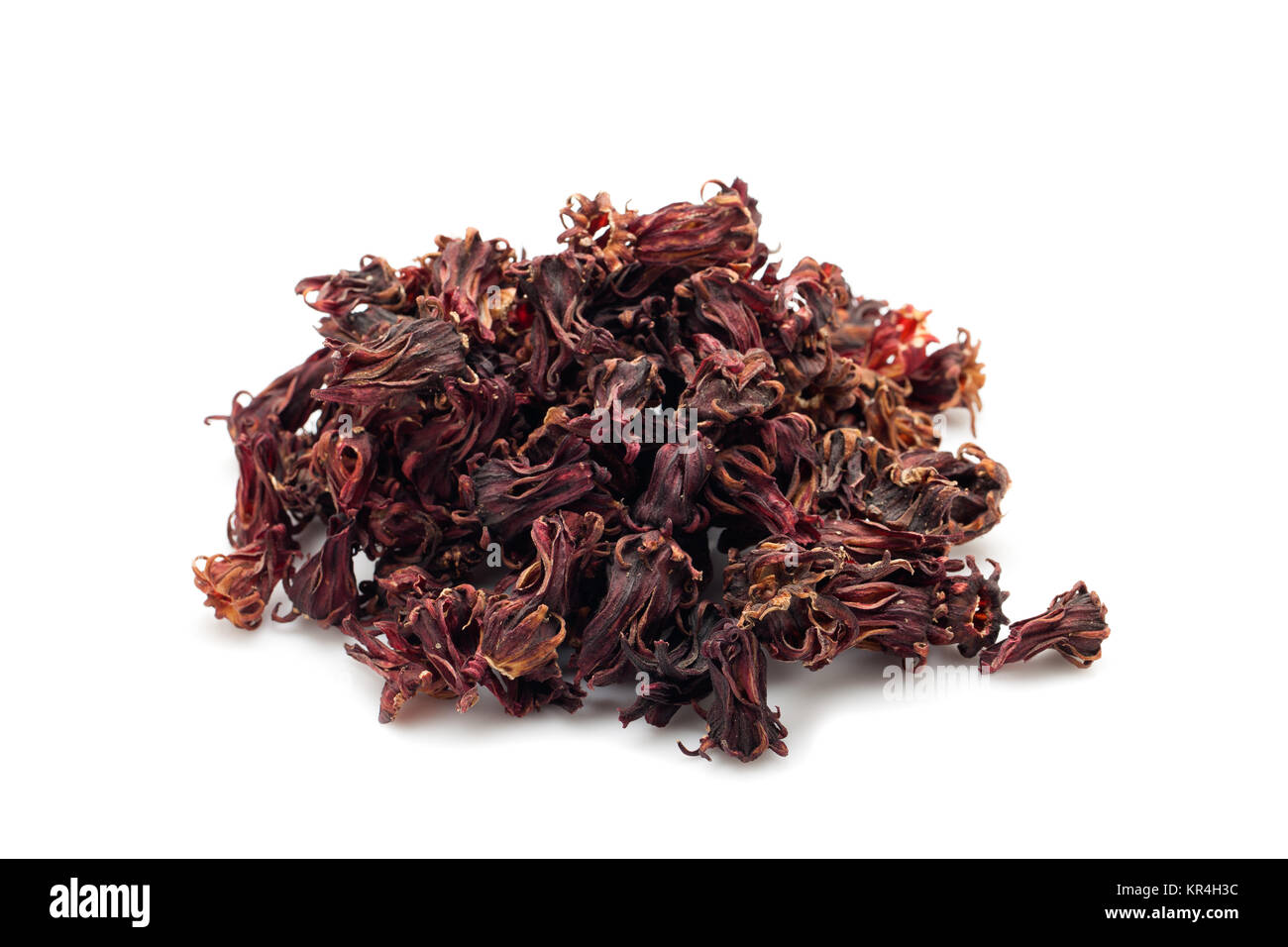 dry red rosella fruit Stock Photo