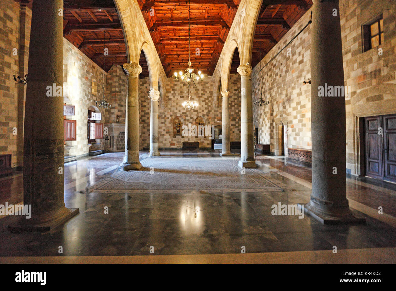 The Palace of the Grand Master in Rhodes - Greece by Constantinos Iliopoulos