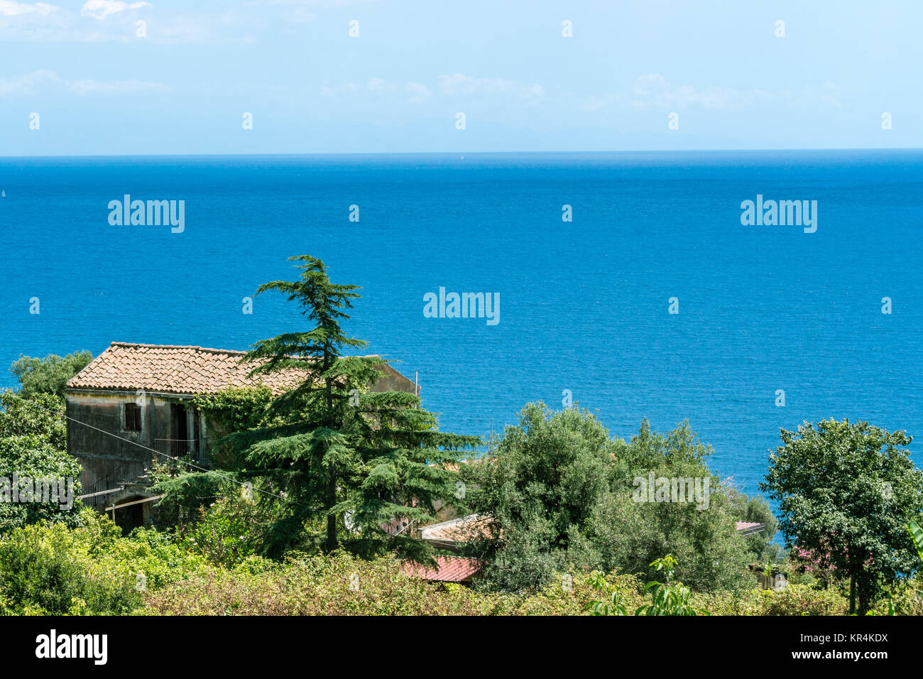 The Sicilian coast Stock Photo - Alamy