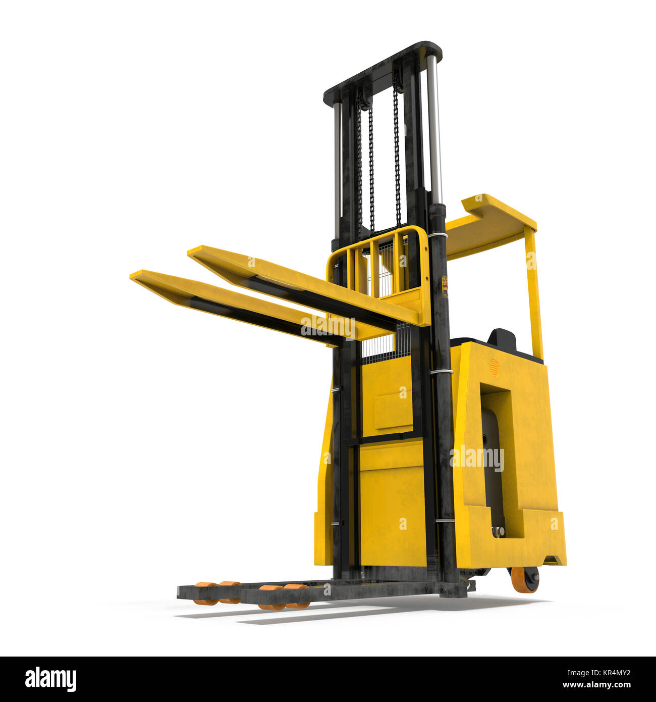 Stacker loader Cut Out Stock Images & Pictures - Alamy