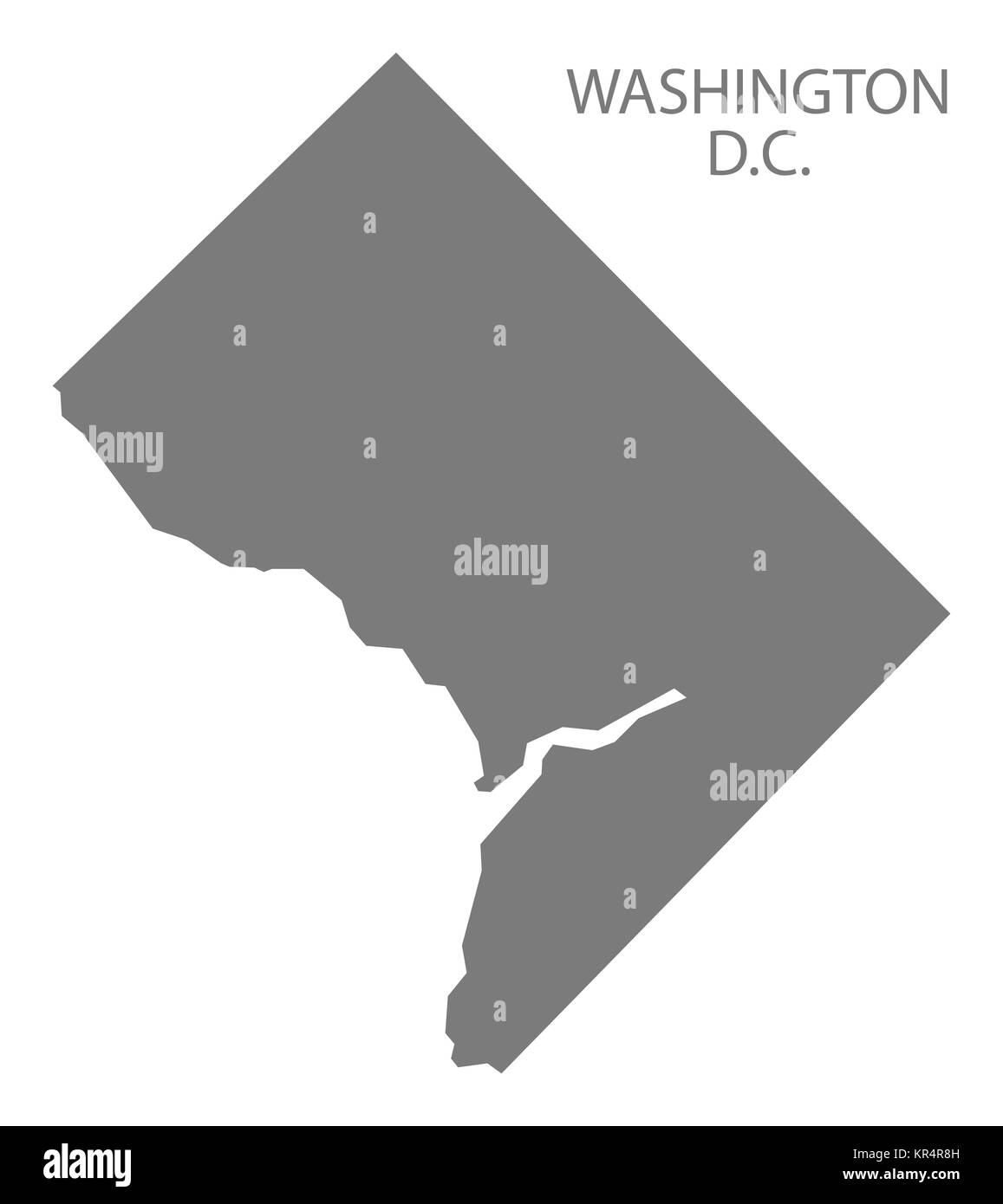 Map washington dc map Cut Out Stock Images & Pictures Alamy