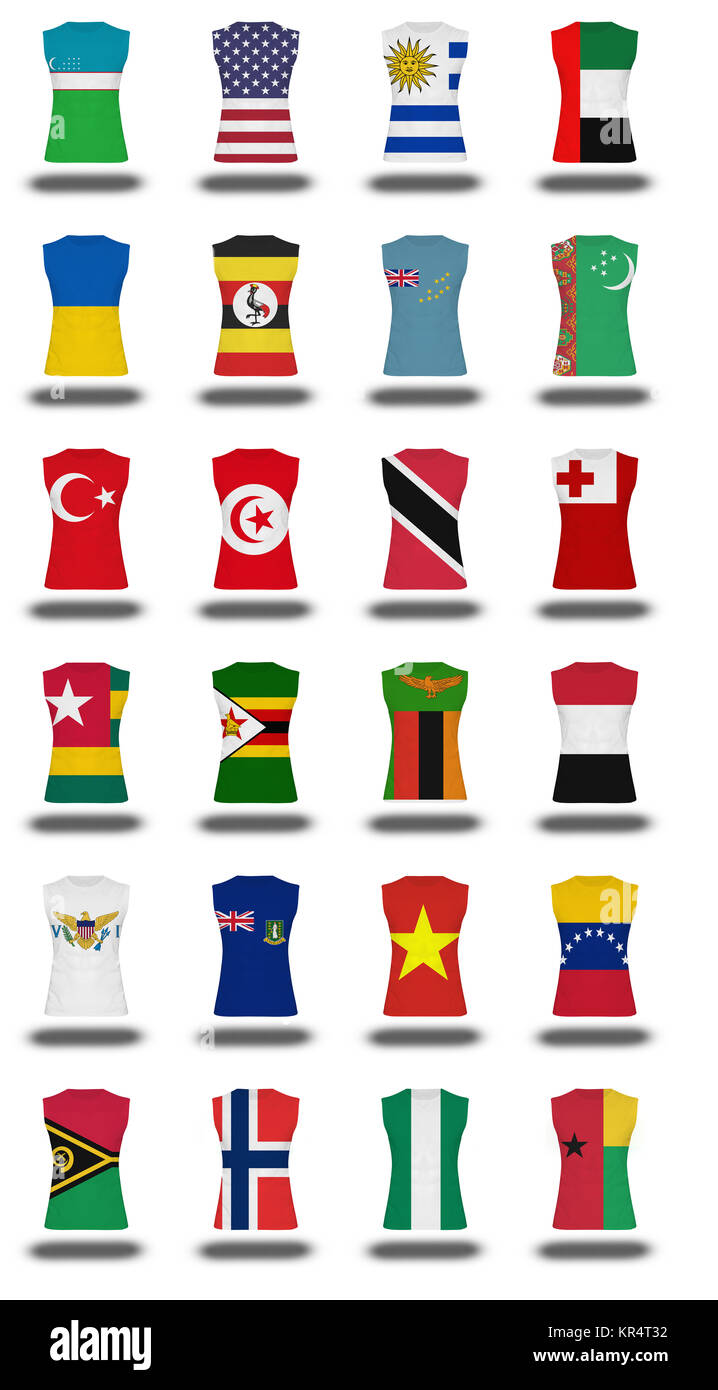 compilation of nationals flag shirt icon on white background part 1010 ...