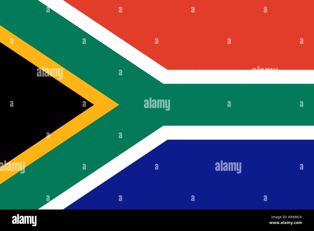 Flag of South Africa Stock Photo Alamy