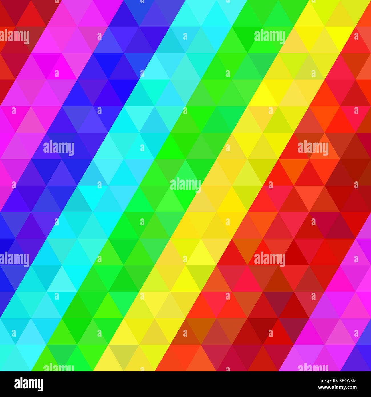 Colorful geometric pattern in rainbow colors Stock Photo - Alamy