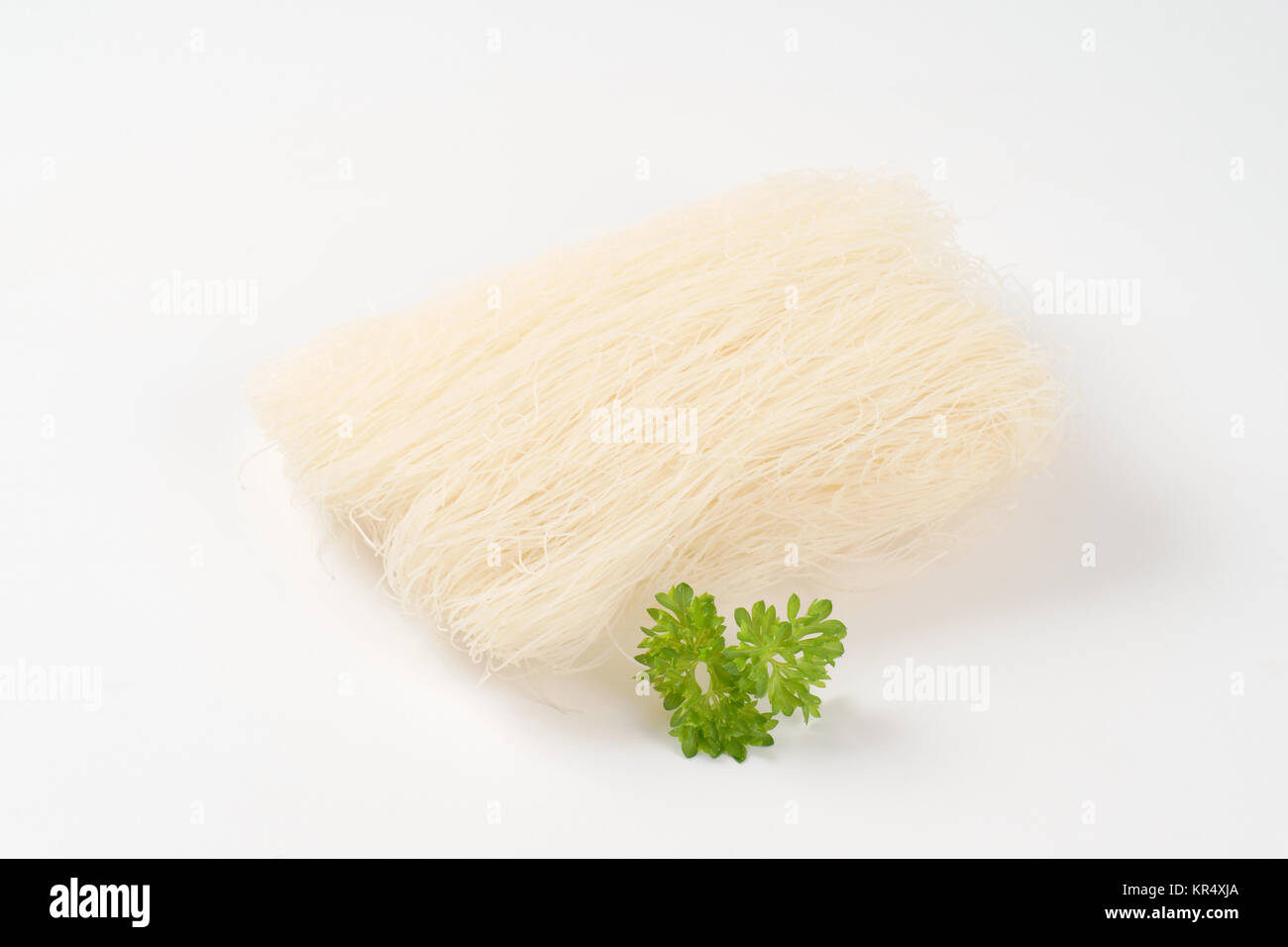 dried rice noodles Stock Photo Alamy