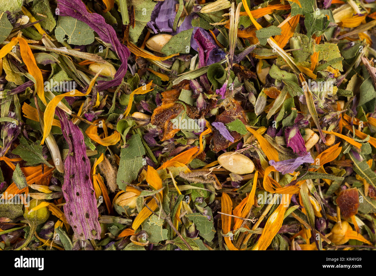 Dried herbal tea leaves Stock Photo Alamy