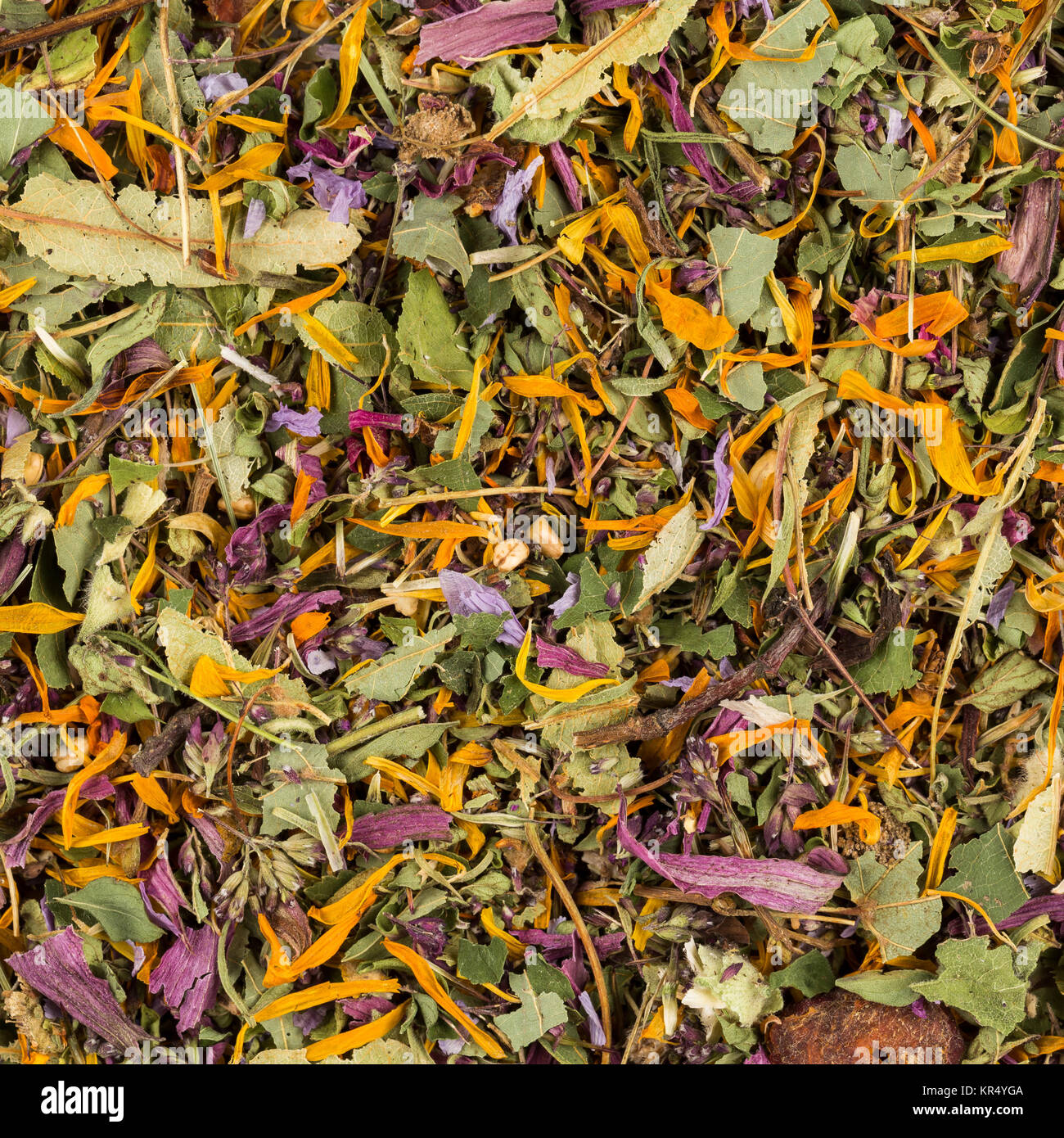 Dried herbal tea leaves Stock Photo Alamy