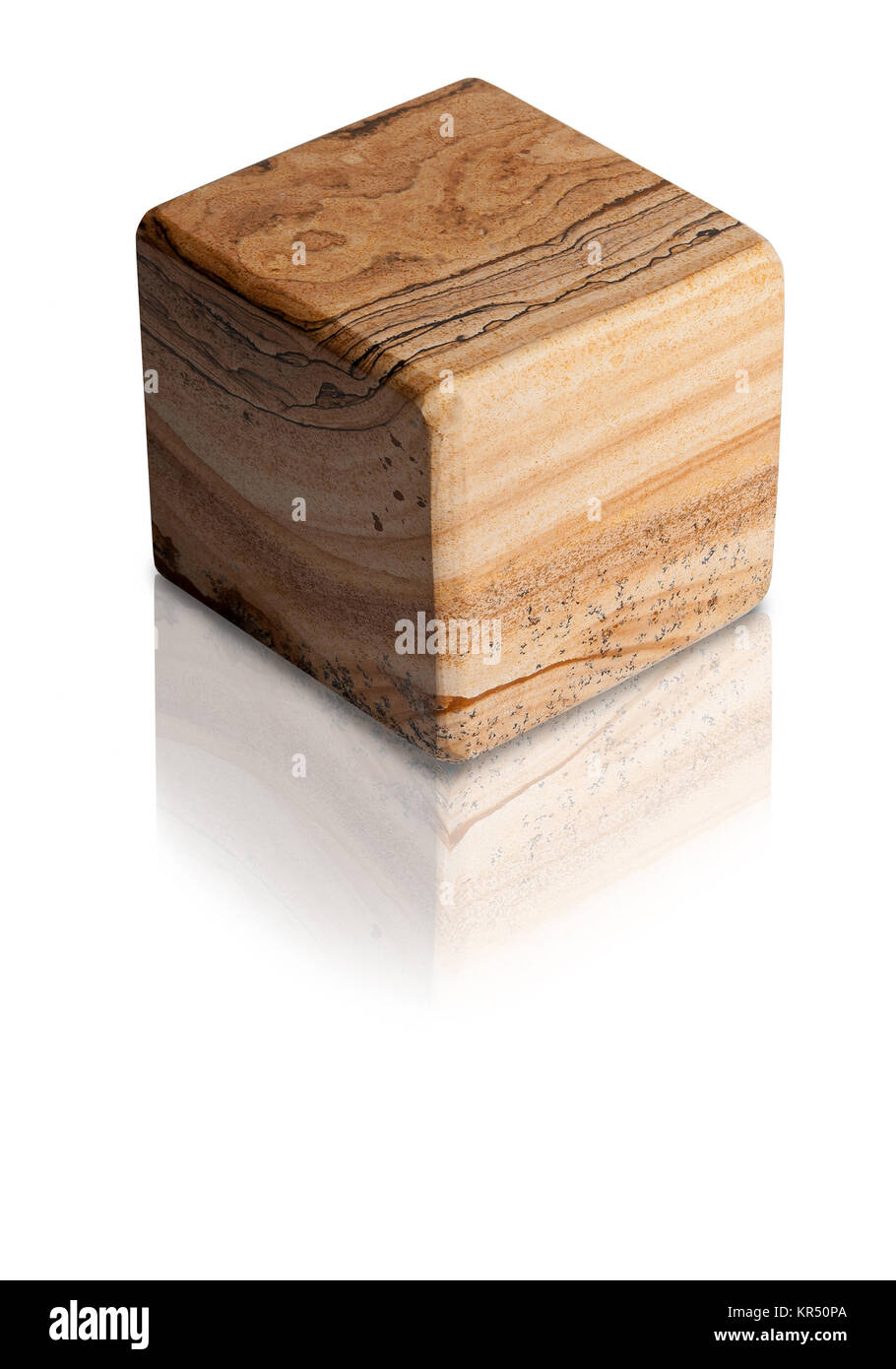 Picture Jasper Cube Picture Jasper Cube