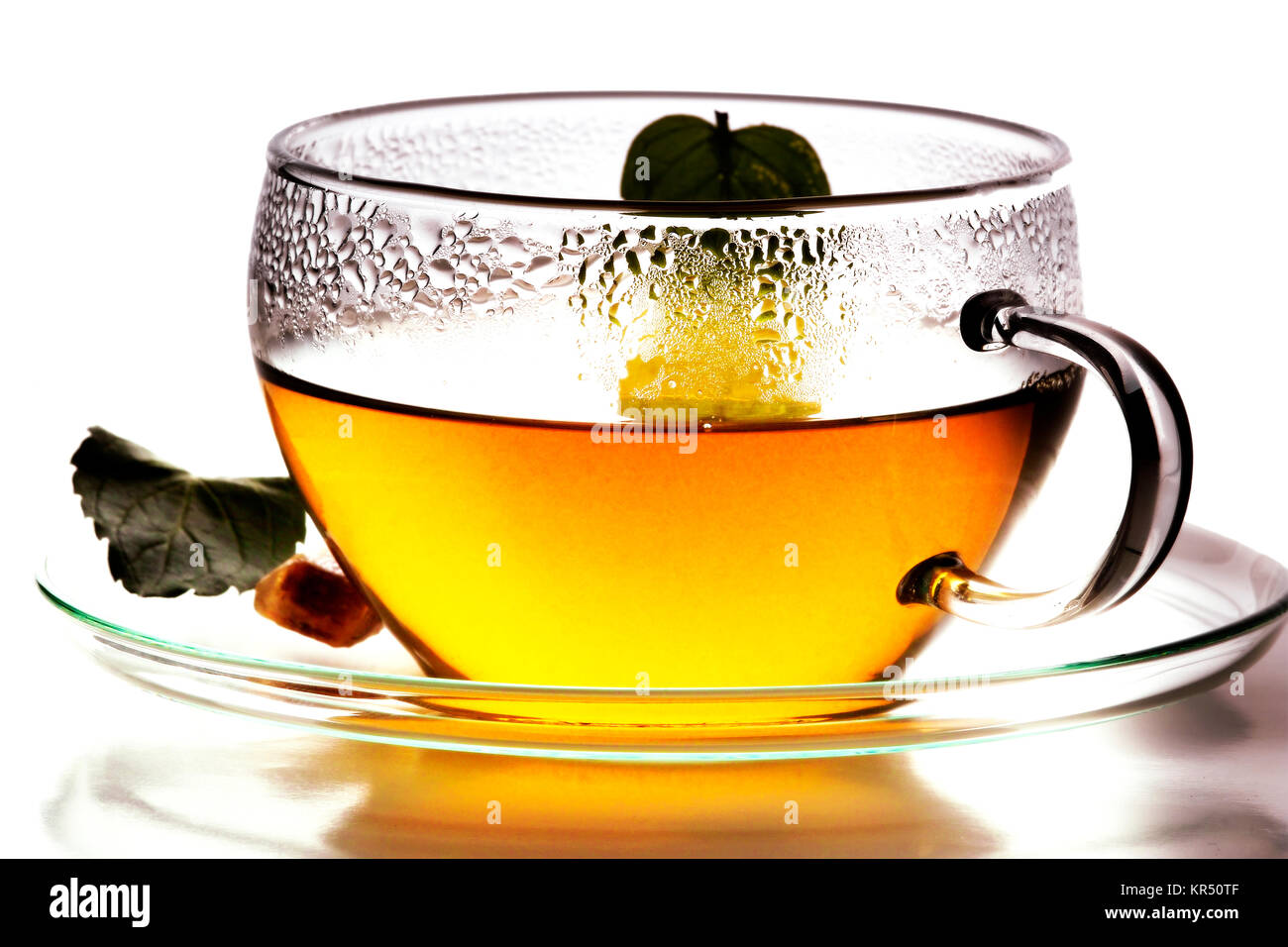 tea in a glass Stock Photo Alamy