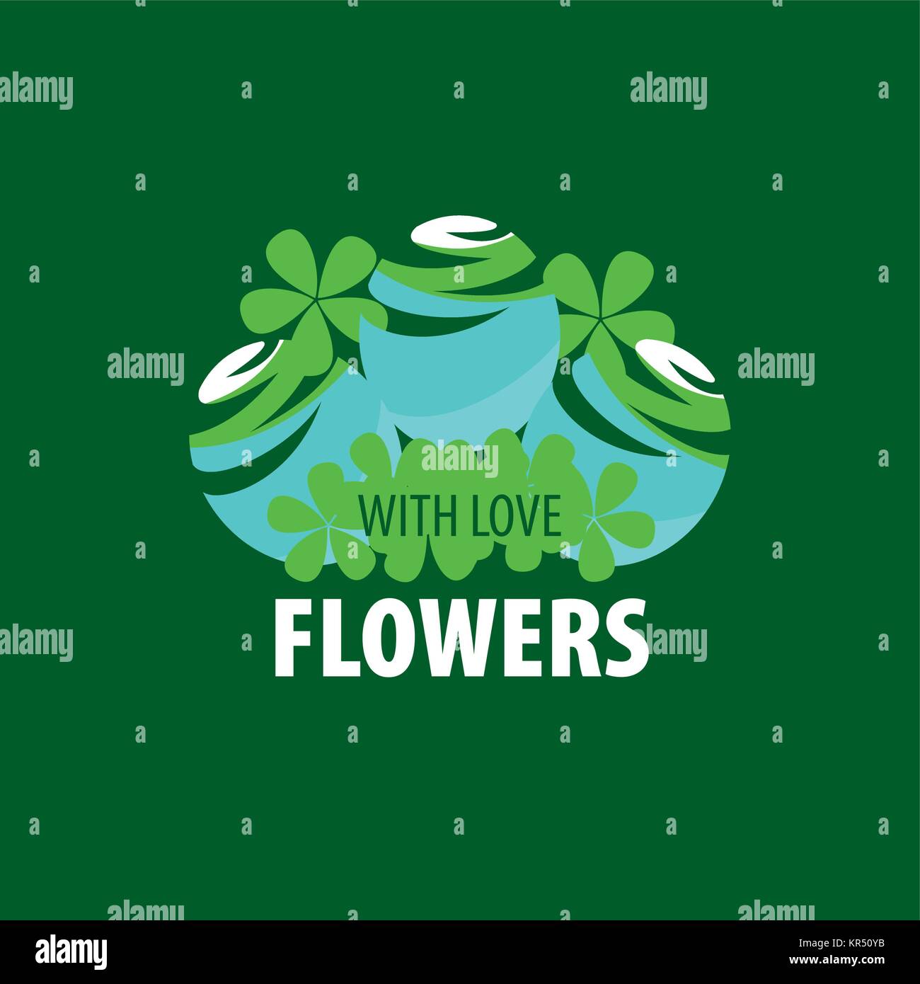 flower vector logo Stock Vector Image & Art - Alamy