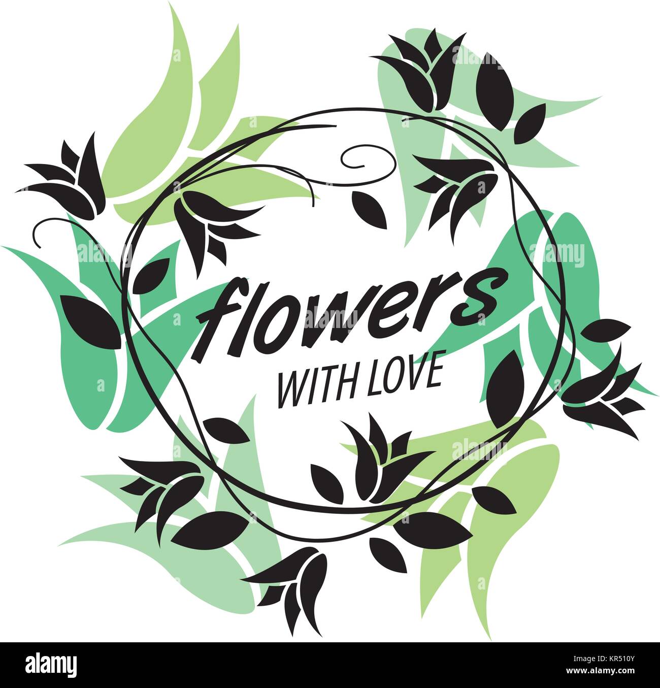 flower vector logo Stock Vector Image & Art - Alamy