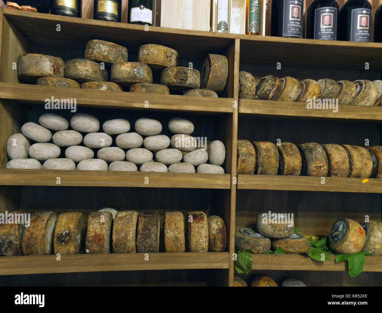 Typical Tuscany Cheese Pecorino of Pienza Stock Photo Alamy