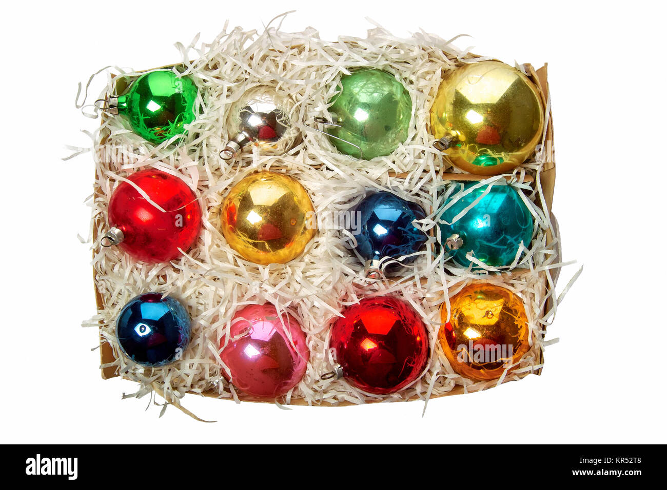 Christmas tree balls Stock Photo Alamy