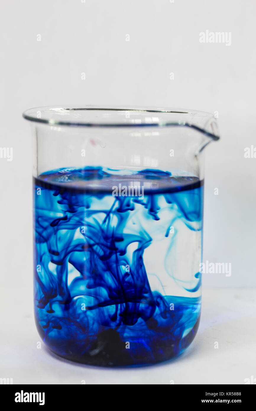 Food Coloring In Water Diffusion