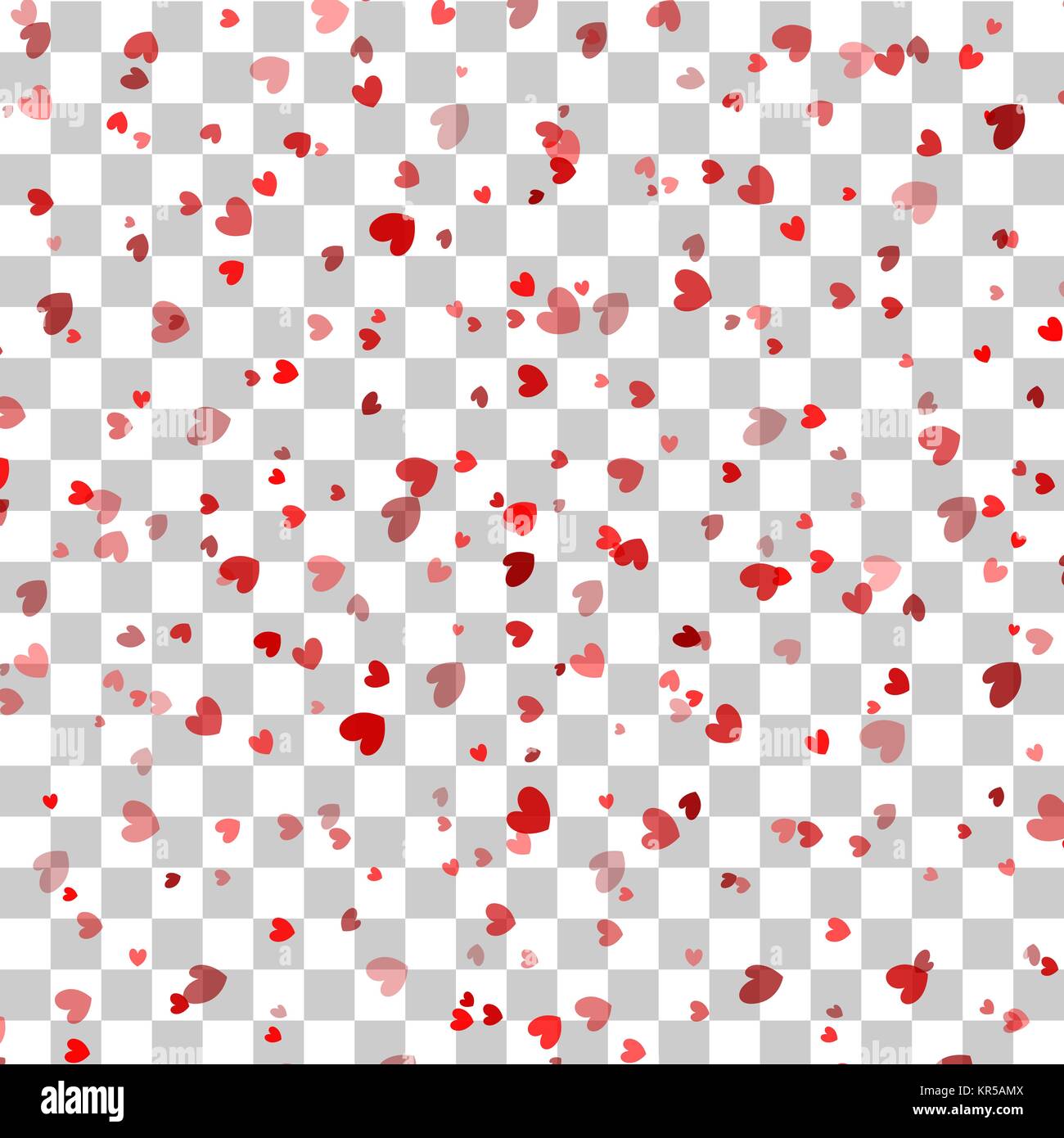 Valentines Day card confetti Stock Vector Image & Art - Alamy