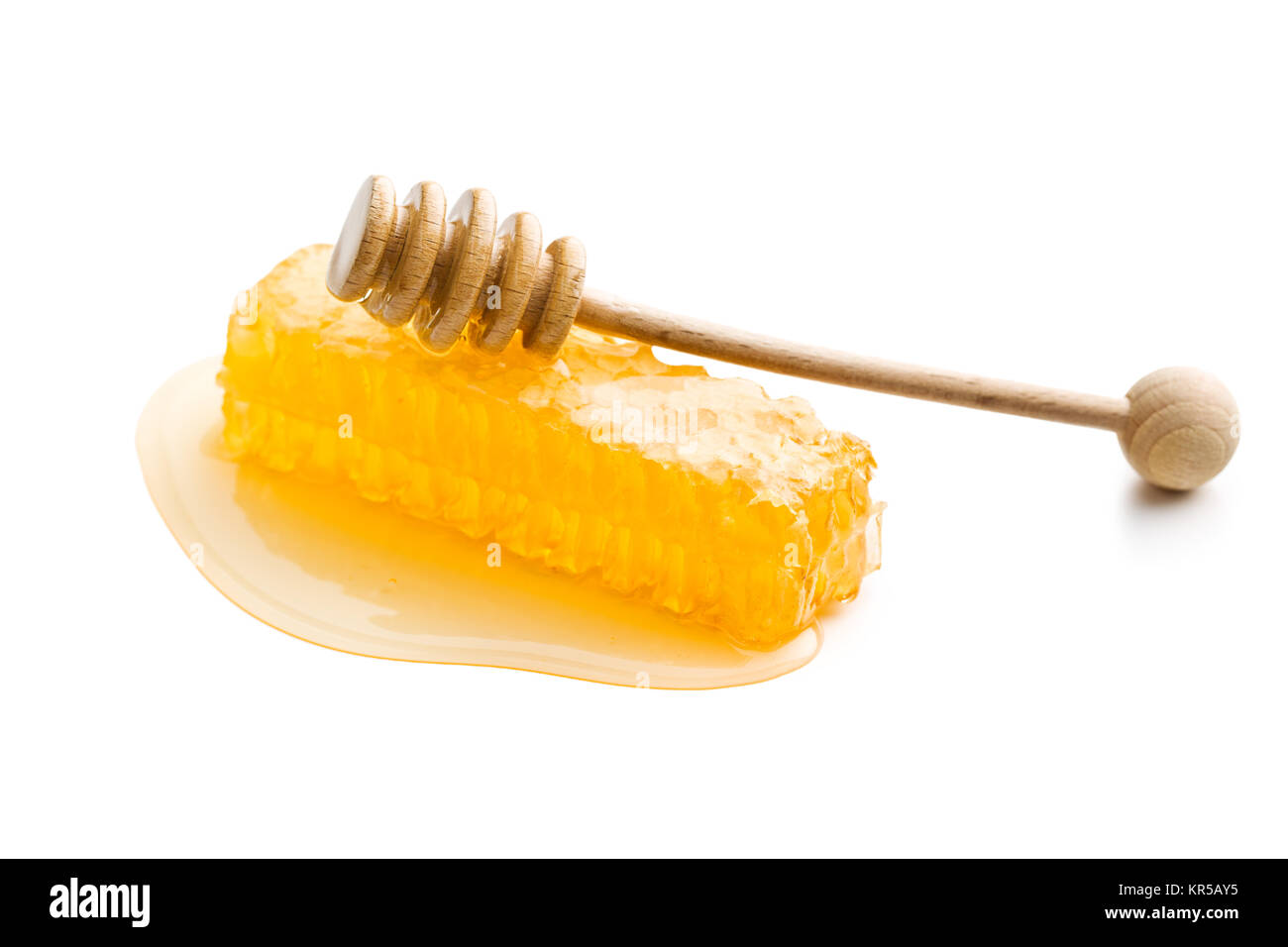 Fresh honey with Stock Photo Alamy