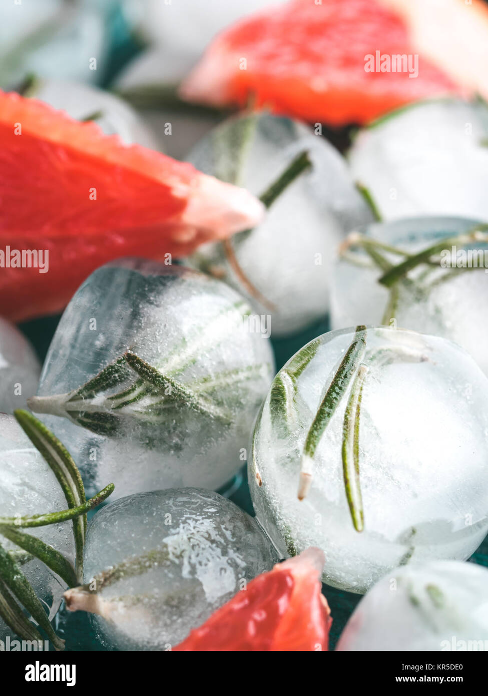 infused detox water with grapefruit and rosemary Stock Photo Alamy
