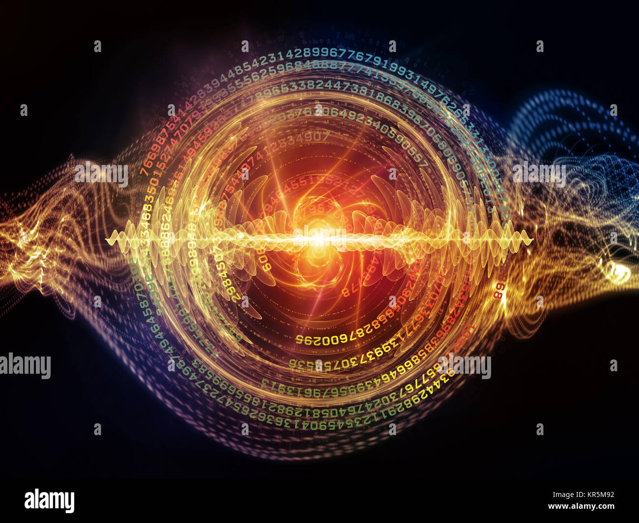 Virtual central wave hi-res stock photography and images - Alamy