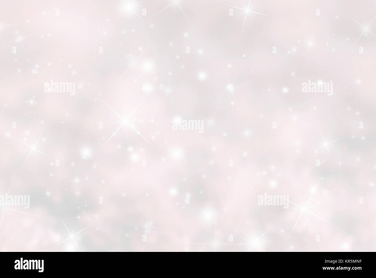christmas background with colored pink,copyspace,stars Stock Photo