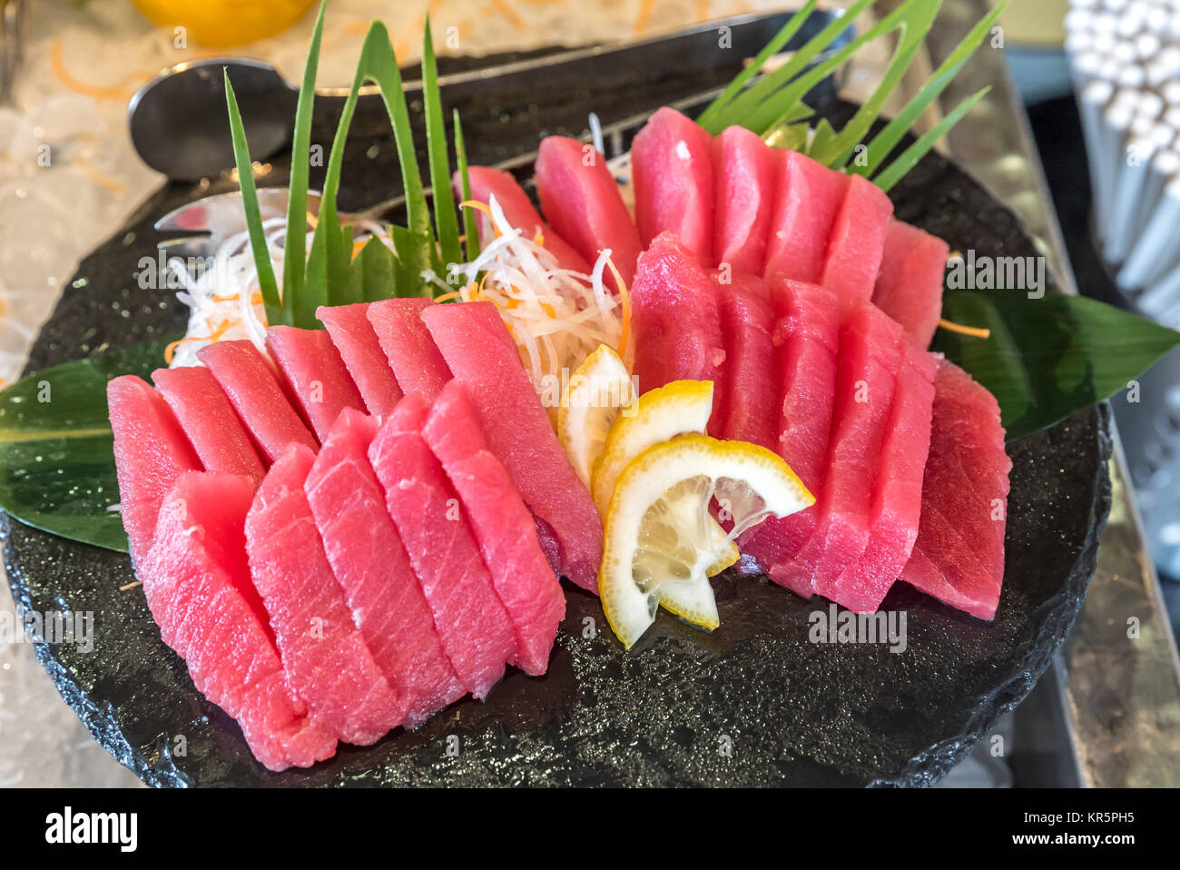Otoro tuna sashimi Stock Photo Alamy