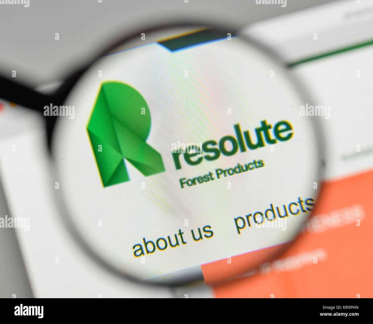 Resolute forest products hires stock photography and images Alamy