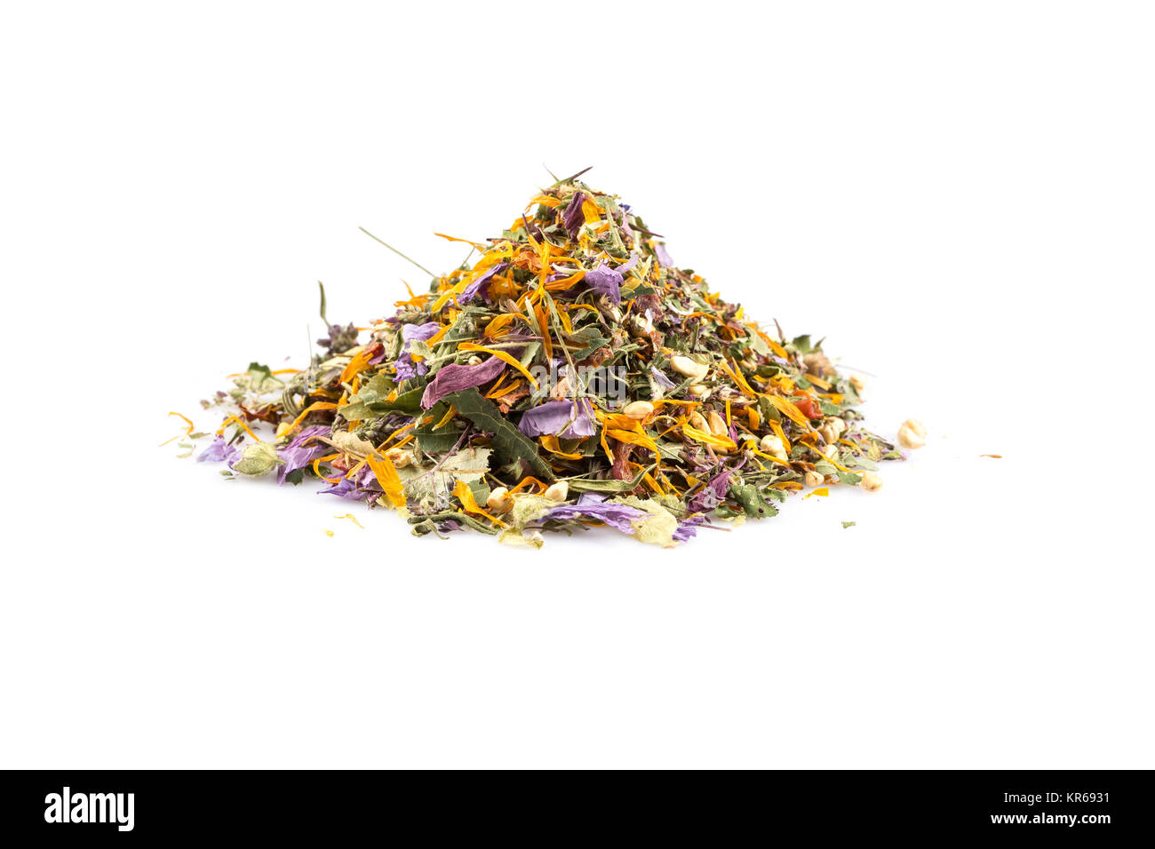 Dried herbal tea leaves Stock Photo Alamy