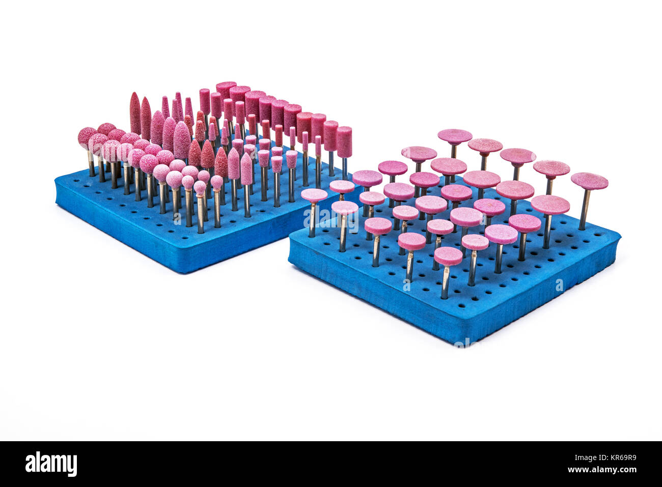 Grinding Polishing Steel Drill Bit Set Stock Photo Alamy