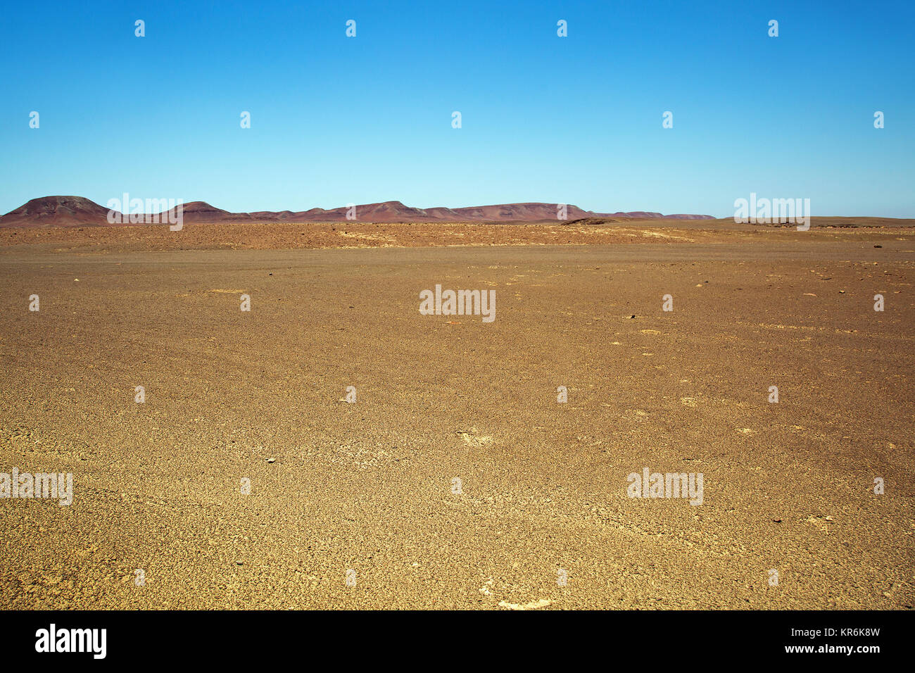 sand  dunes at skeleton coast namibia Stock Photo