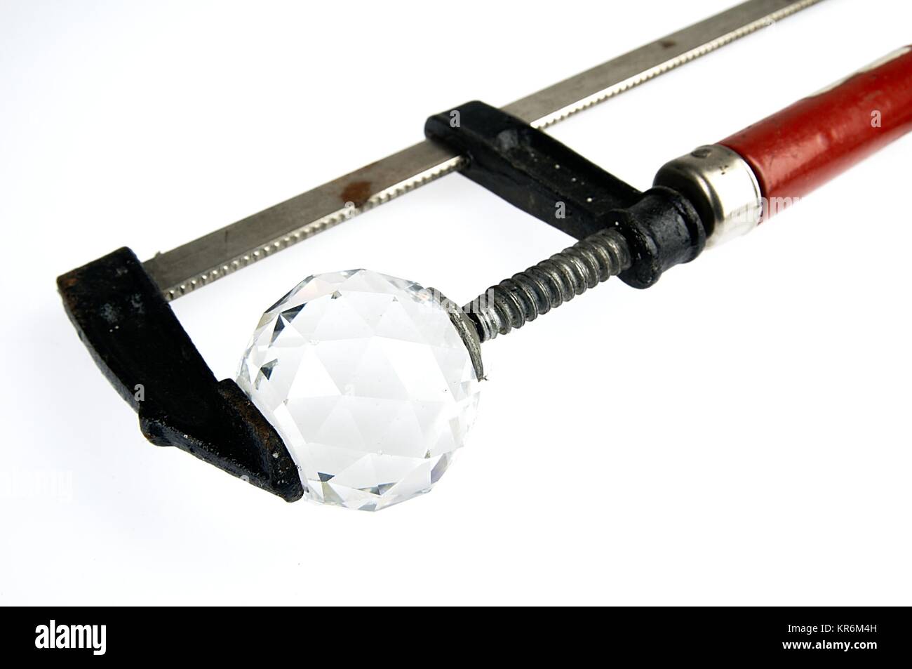 Diamond under pressure Stock Photo Alamy