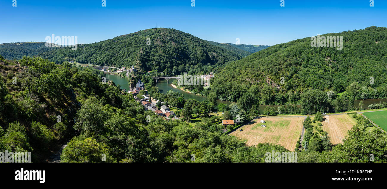 Ambialet village, France Stock Photo