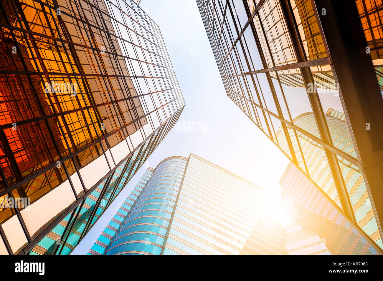 Modern office building to the sky Stock Photo - Alamy