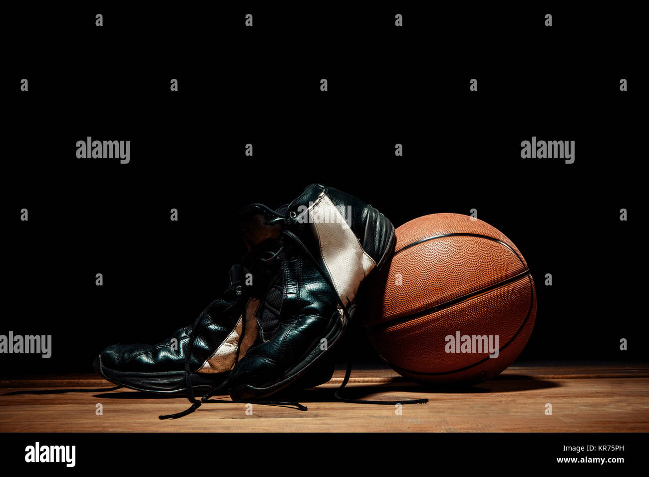 The basketball equipment Stock Photo Alamy