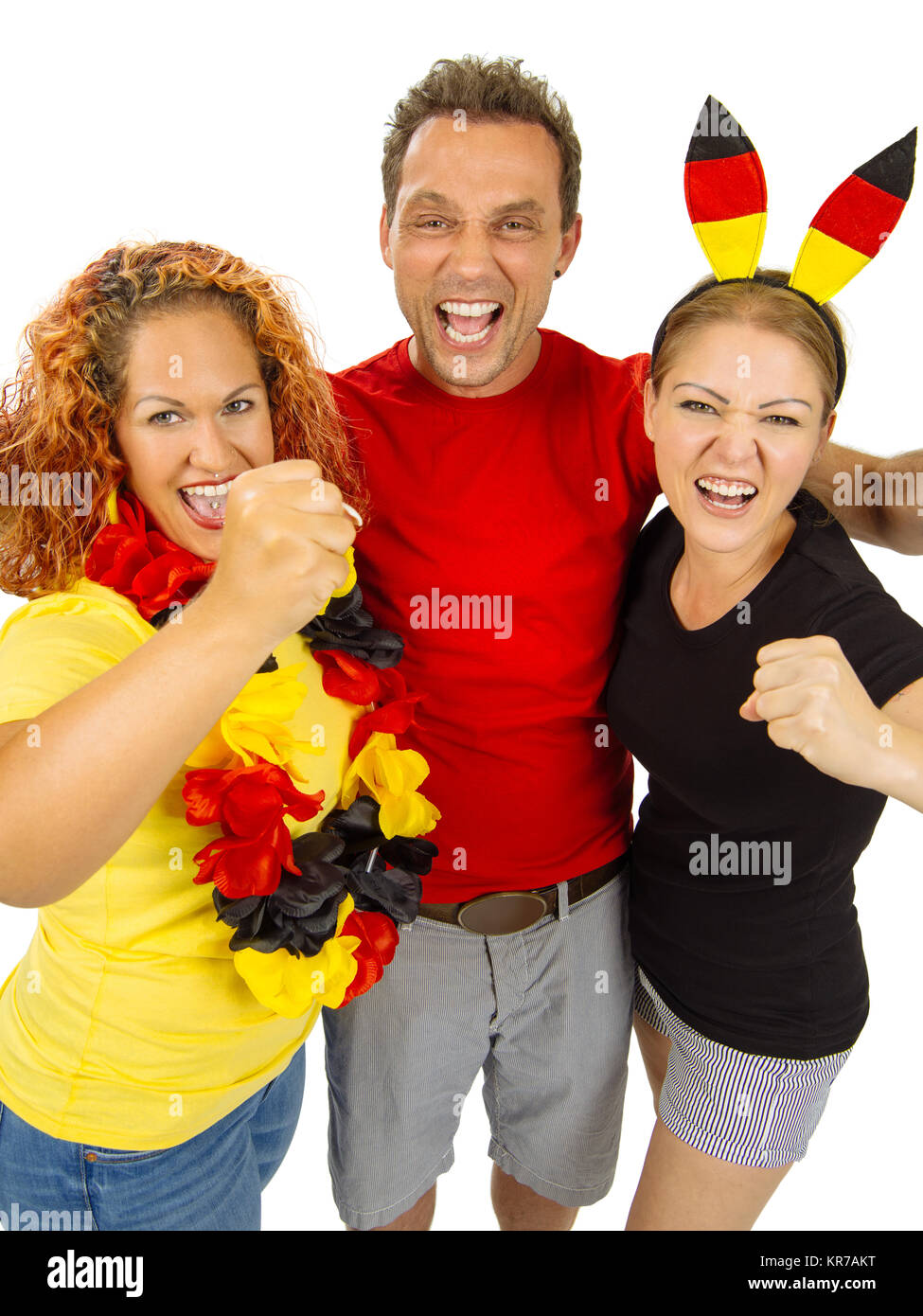 German sports fans Stock Photo Alamy