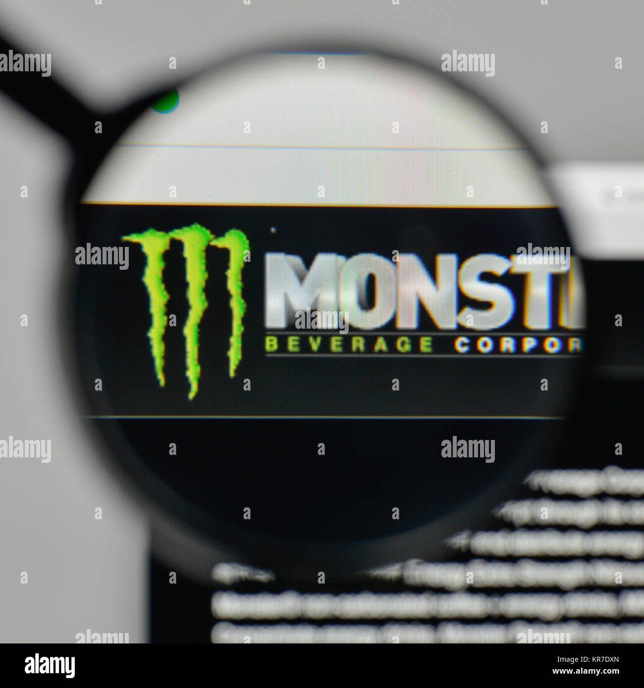 Monster beverage corporation hi-res stock photography and images
