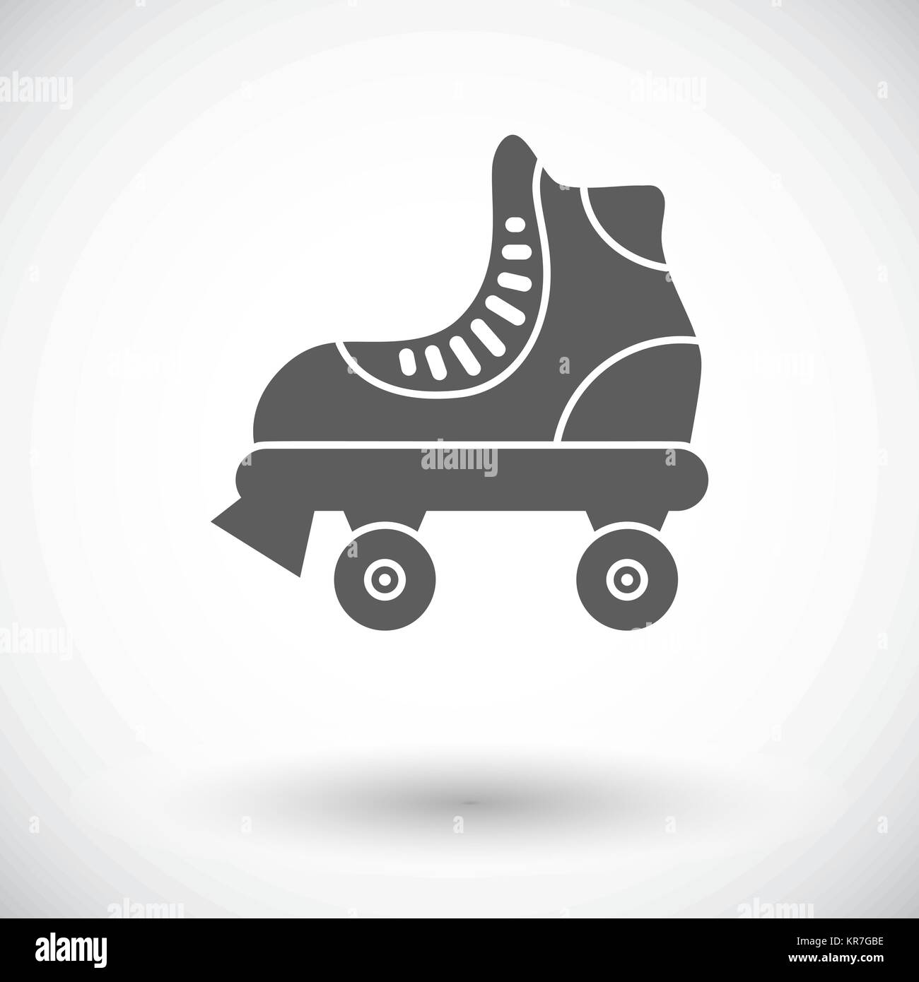Roller skate icon. Flat vector related icon for web and mobile ...