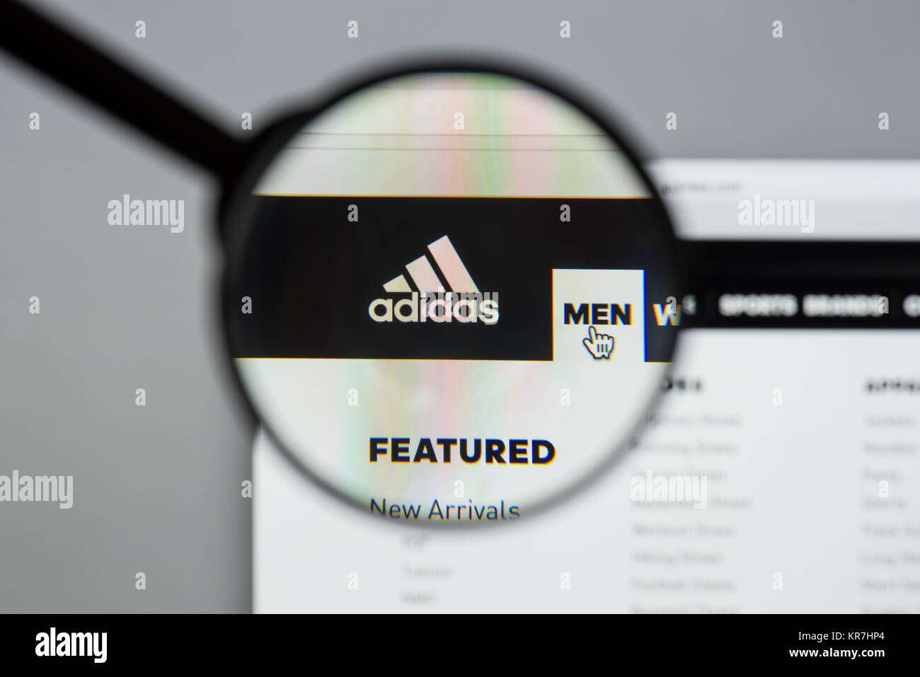 Adidas logo emblem High Resolution Stock Photography and Images - Alamy