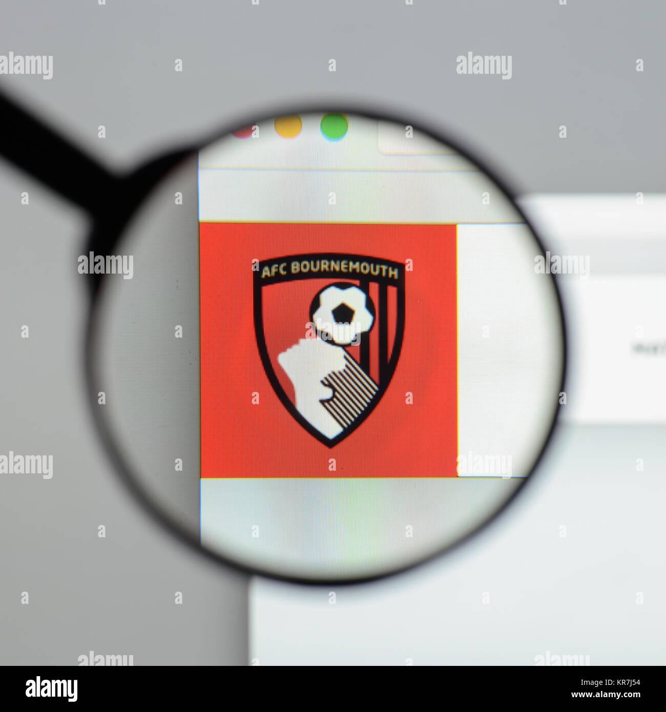 Bournemouth soccer logo hi-res stock photography and images - Alamy