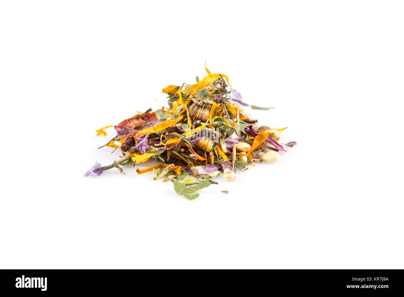 Dried herbal tea leaves Stock Photo Alamy