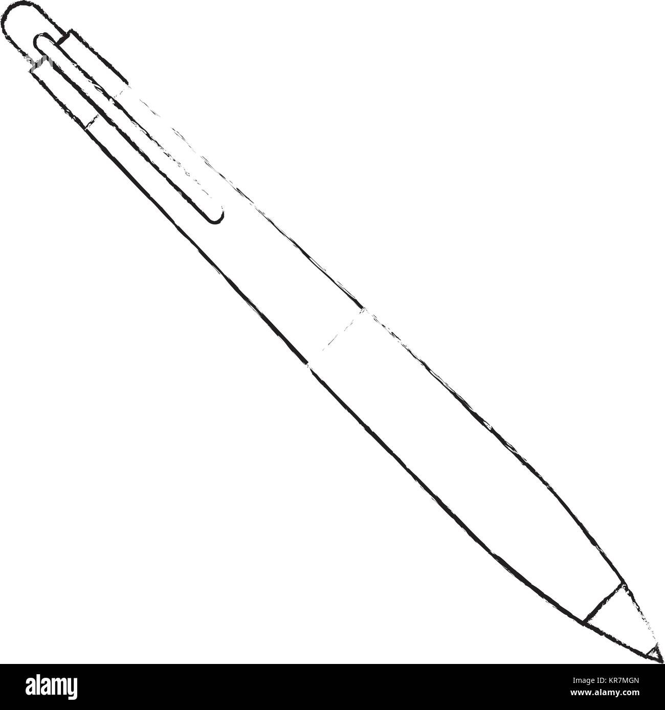 pen office or school stationery accessory Stock Vector Image & Art - Alamy