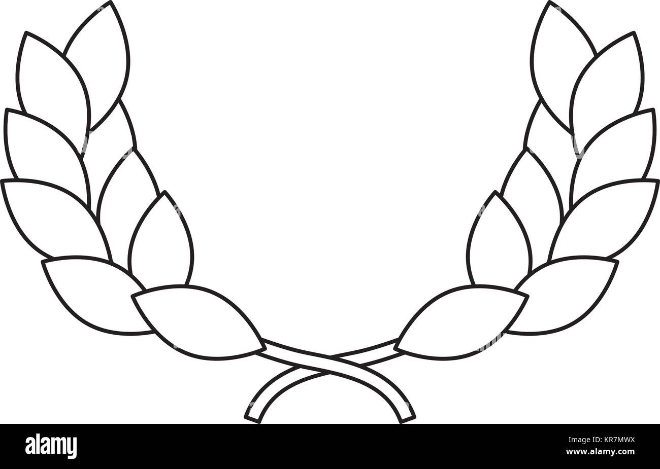 award winner wreath laurel icon Stock Vector Image & Art - Alamy