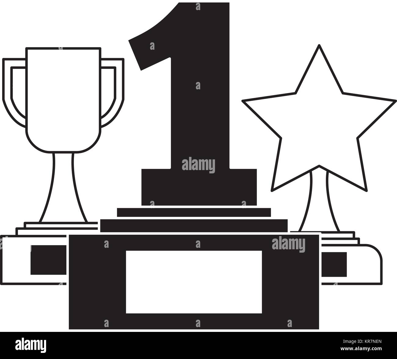 set trophies awards icon Stock Vector Image & Art - Alamy