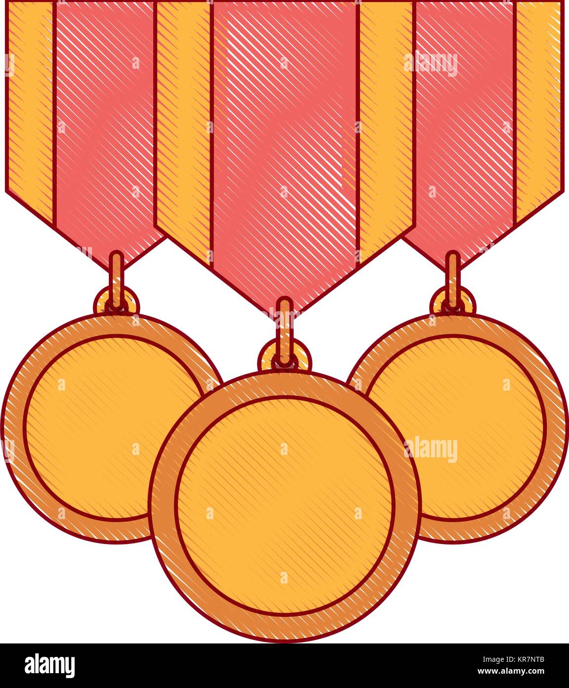 winner medals isolated icon Stock Vector Image & Art - Alamy